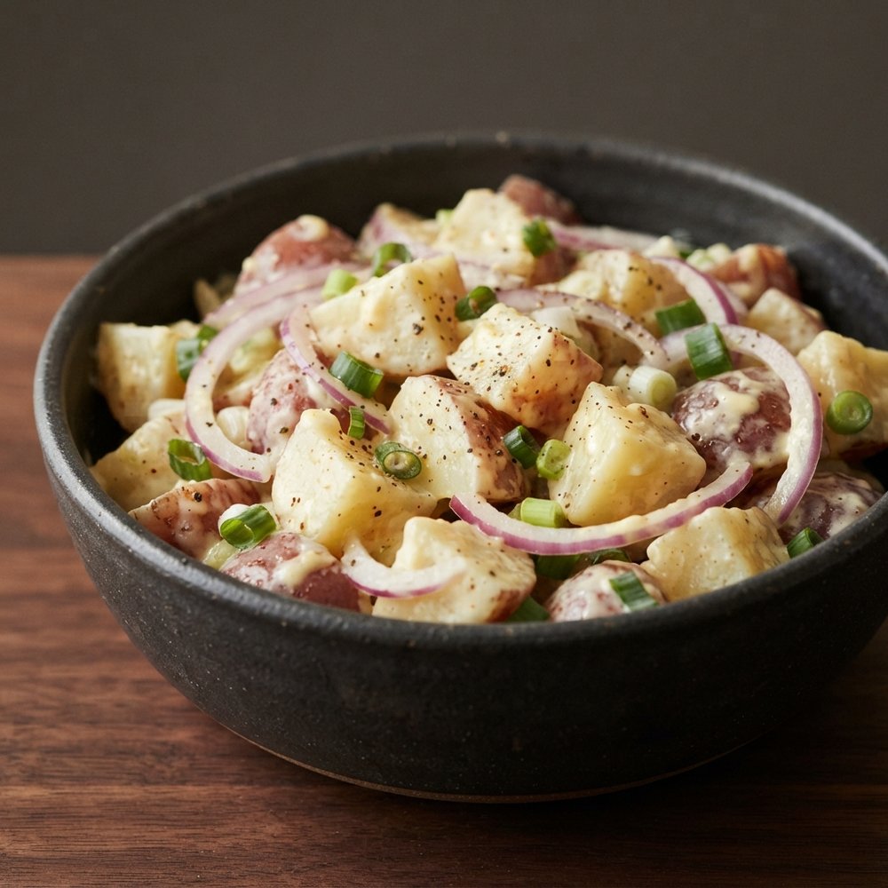 Warm Dijon Potato Salad