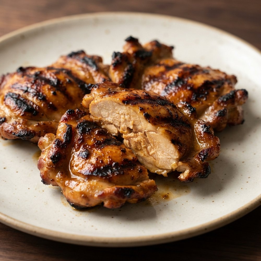 Citrus-Soy Marinated Grilled Chicken Thighs