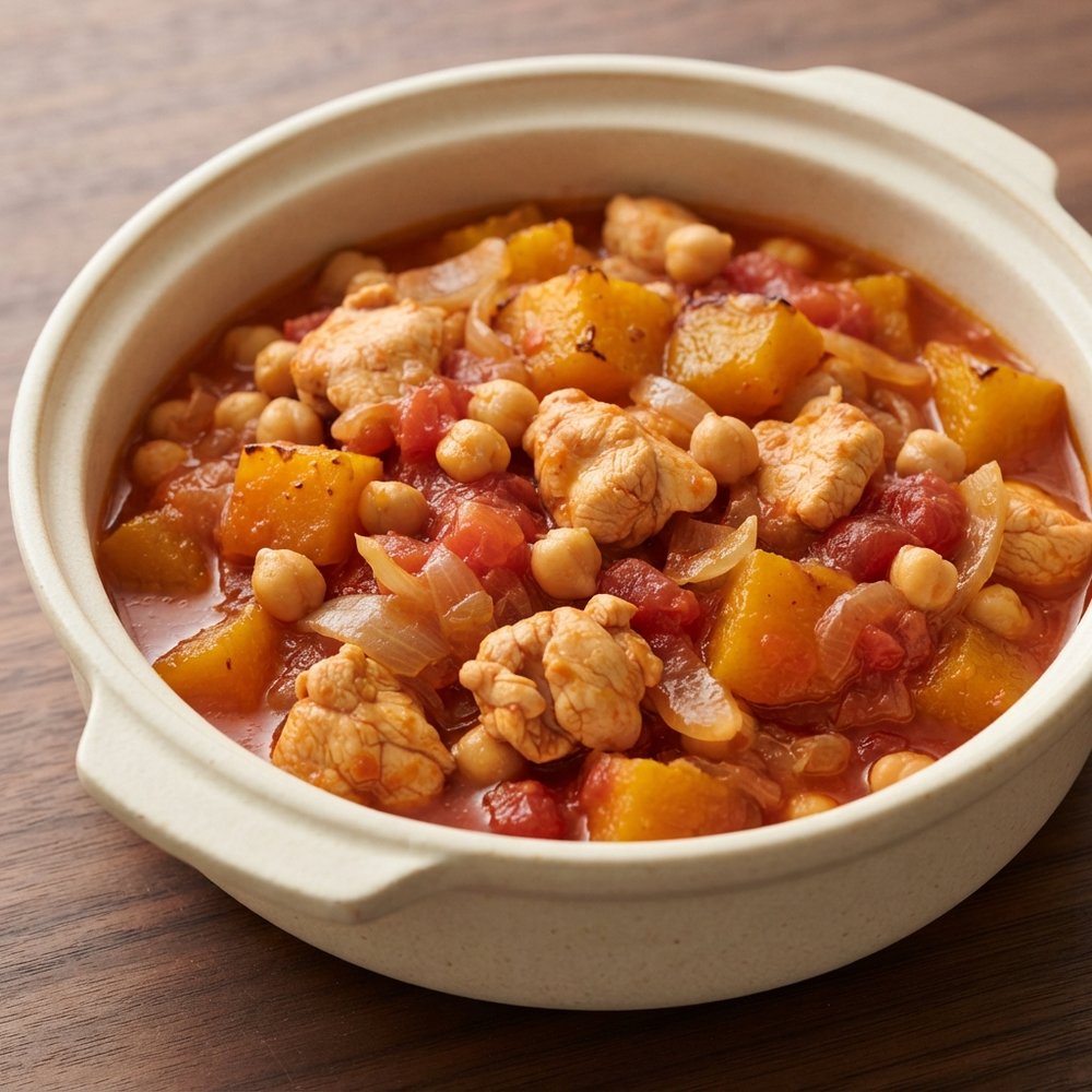 Chicken and Pumpkin Goulash