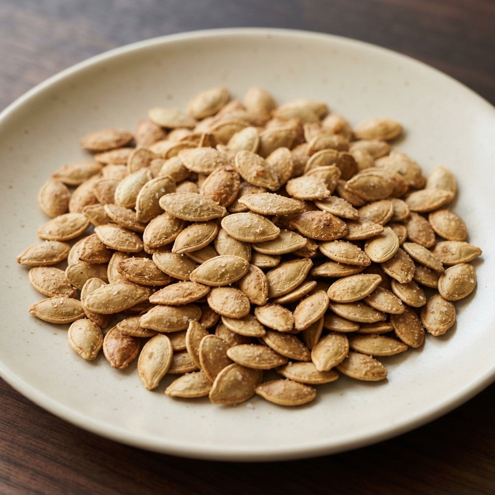 Air-Fried Salt & Vinegar Pumpkin Seeds