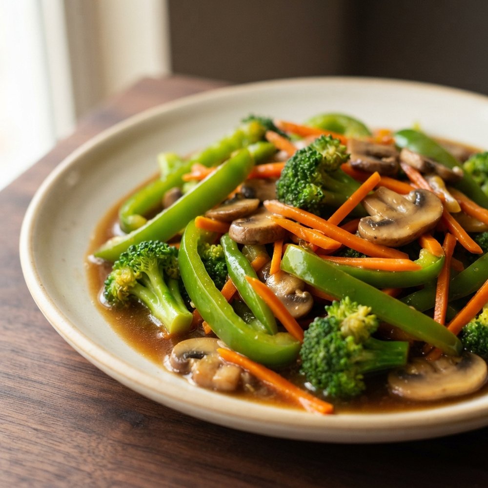 Soy-Ginger Stir-Fry with Mixed Vegetables