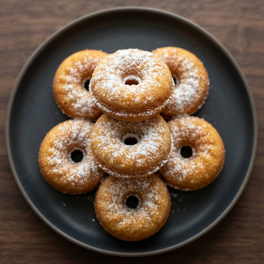 Oven-Baked Buttermilk Doughnuts