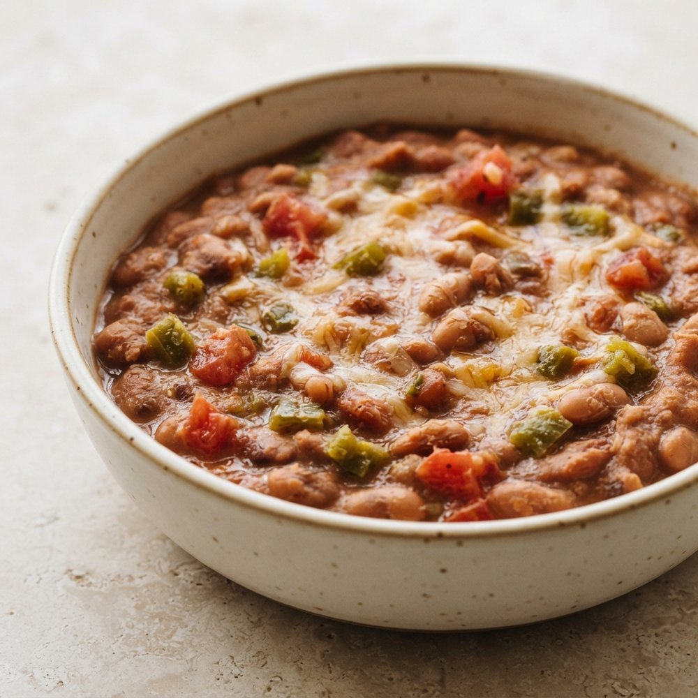 Simple Refried Bean Dip