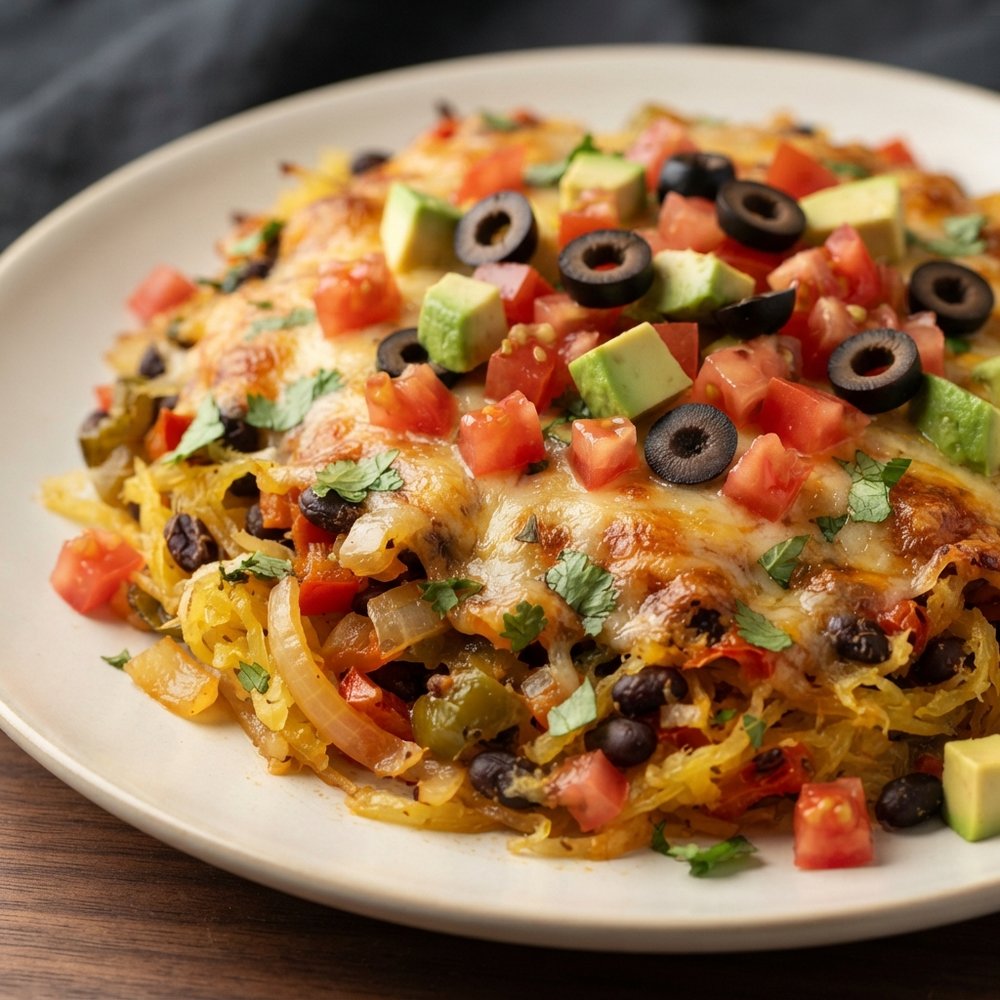 Southwest-Style Spaghetti Squash Bake