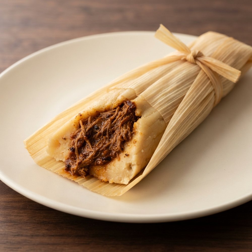Classic Beef Tamales with Rich Chile Beef Filling