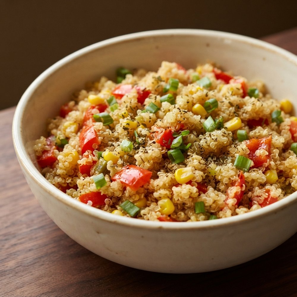 Veggie-Loaded Quinoa Pilaf