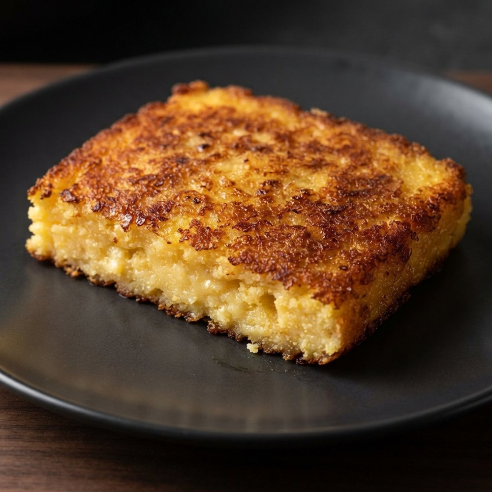 Pan-Fried Cornmeal Mush