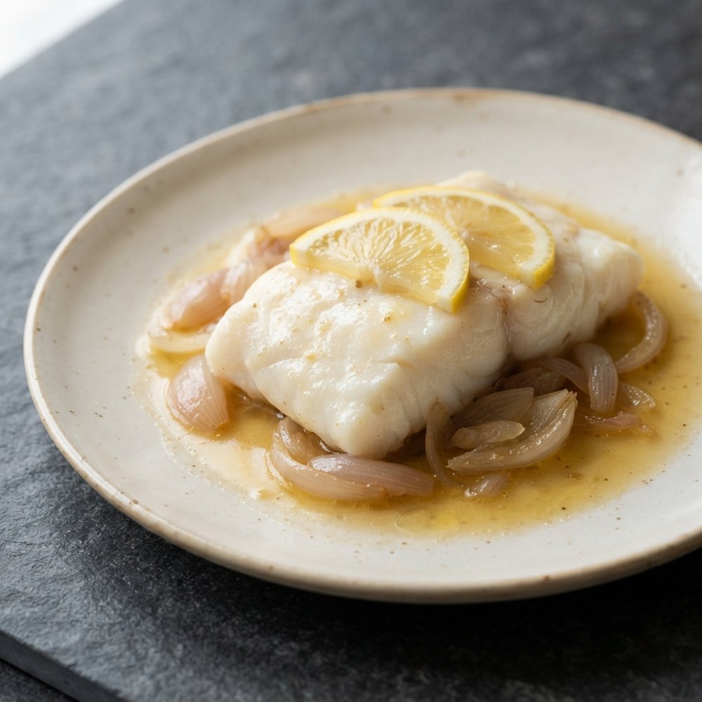 Lemon-Butter Sous Vide Cod Loins