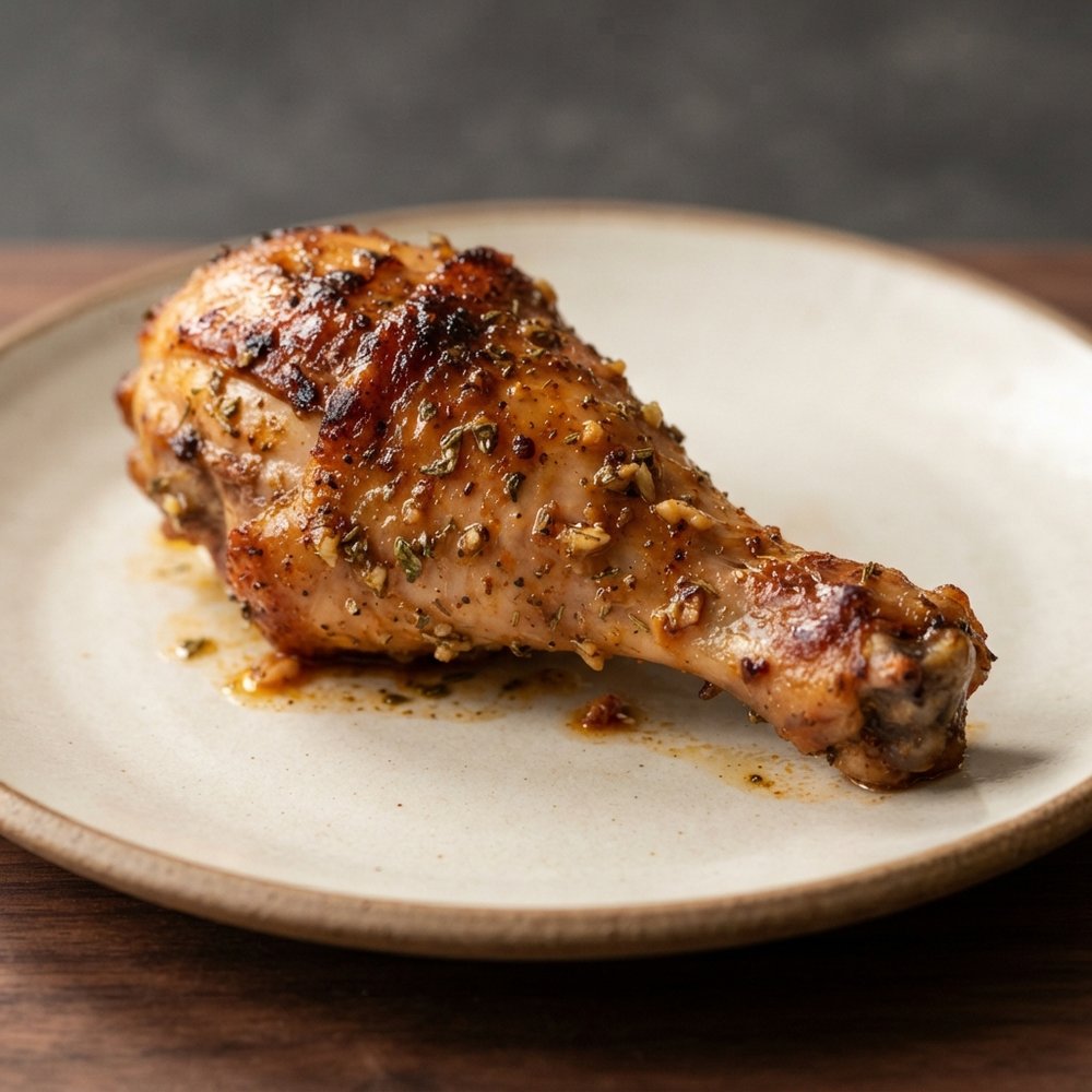 Lime-Garlic Baked Chicken Drumsticks