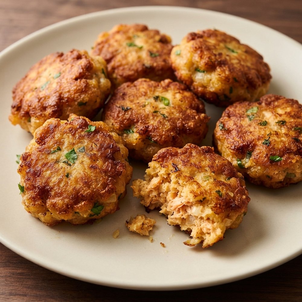 Island-Inspired Crispy Salmon Fritters