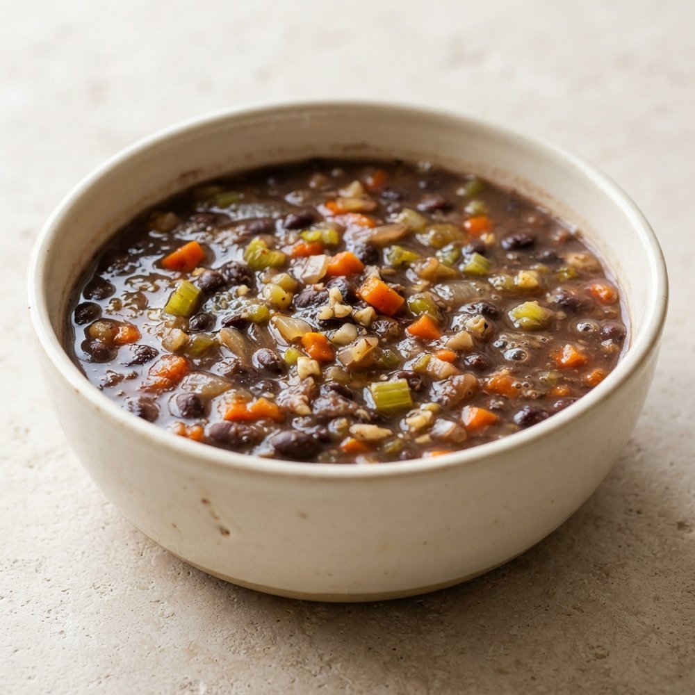 Fast Weeknight Black Bean Soup