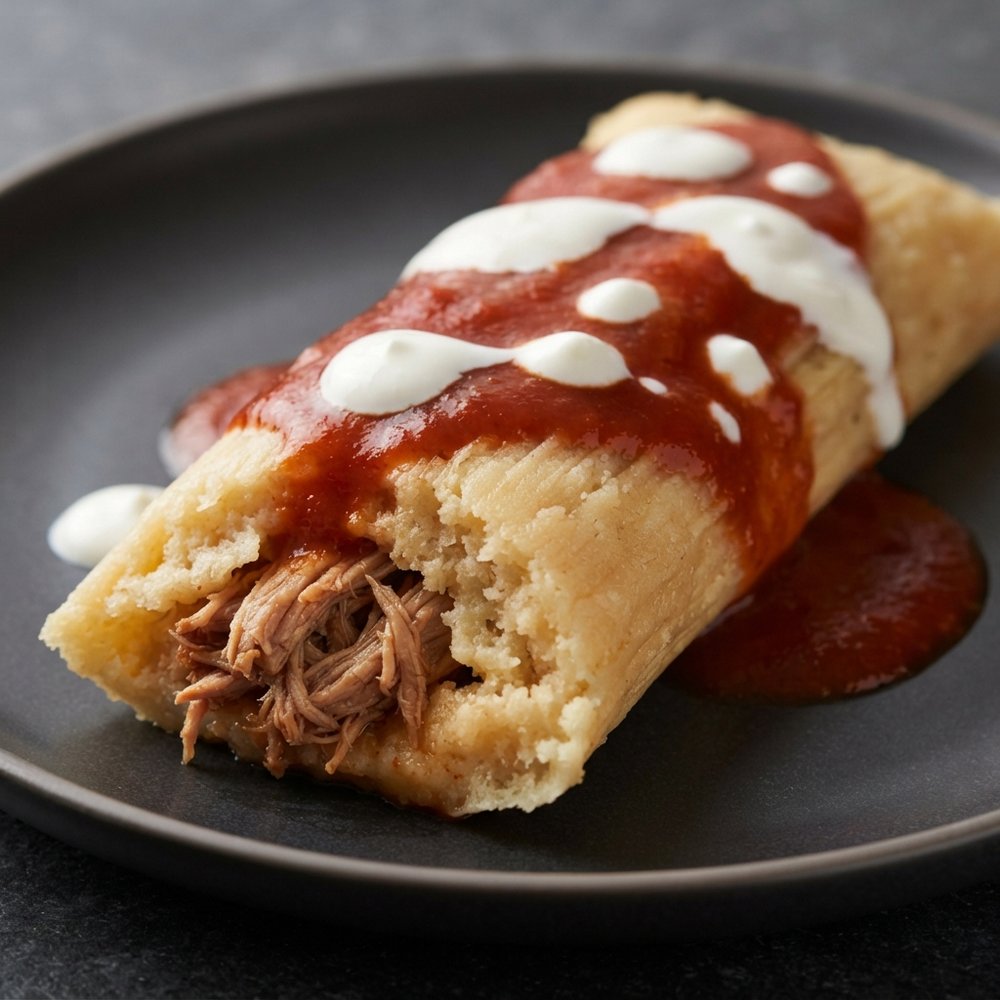 Authentic Homemade Pork Tamales