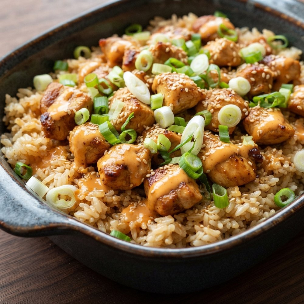 This Bang Bang Chicken Casserole Is Here to Level Up Your Weeknight Dinner Routine