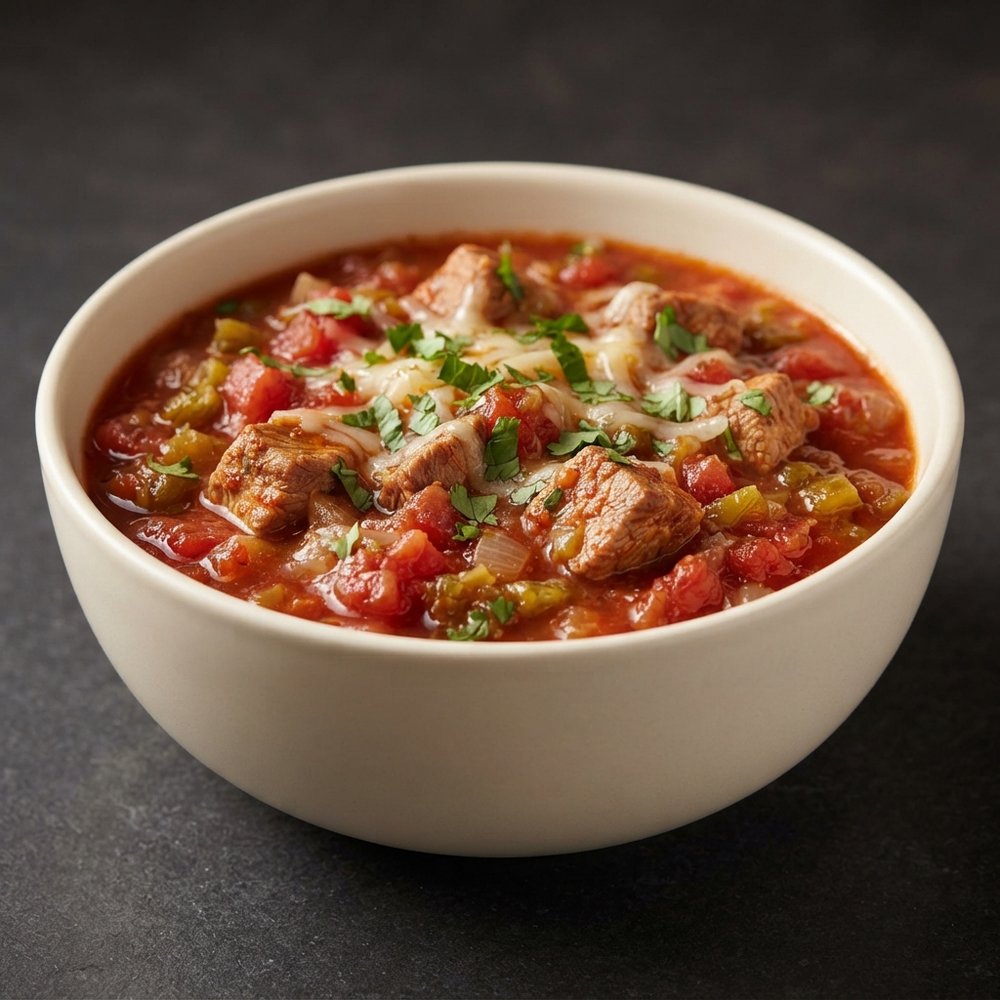 Pork and Green Chile Mexican Stew