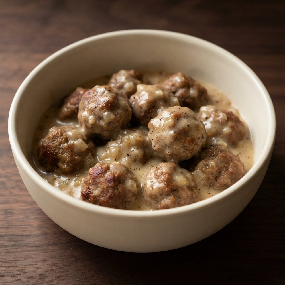 Jean's Swedish-Style Meatless Meatballs