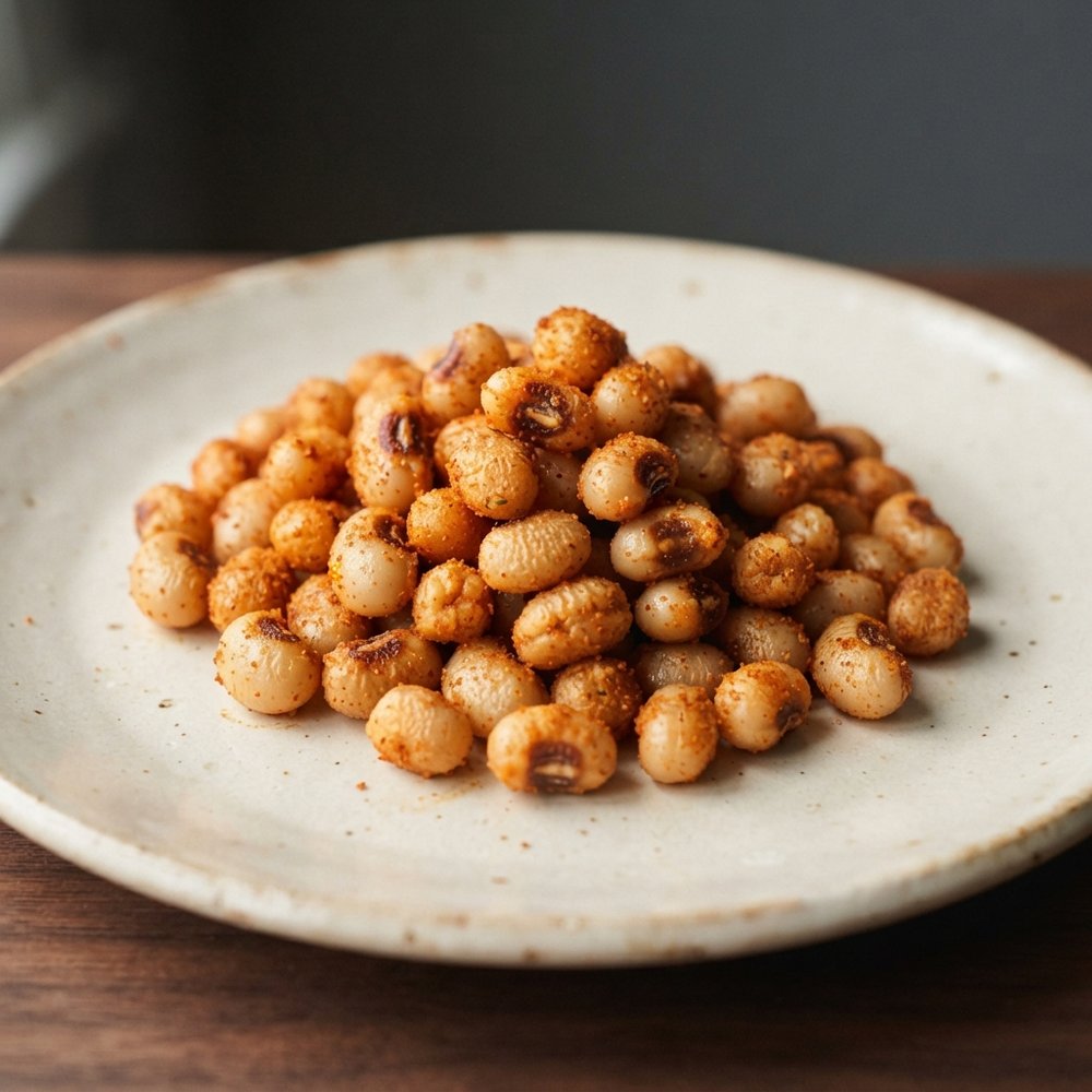 Air-Fried Crunchy Cajun Black-Eyed Peas