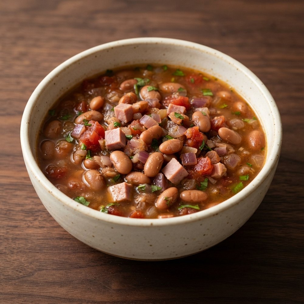 Easy Cowboy Beans (Frijoles Charros)