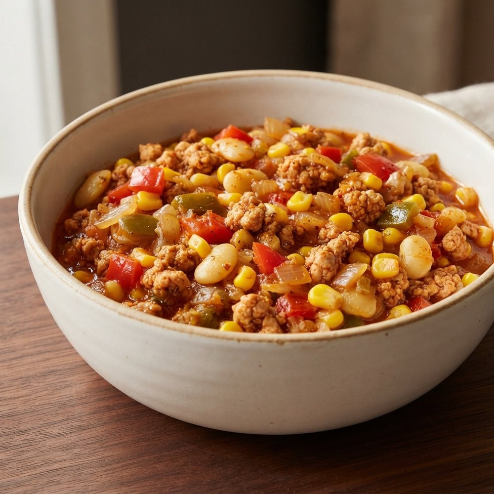 Southwestern Turkey Succotash