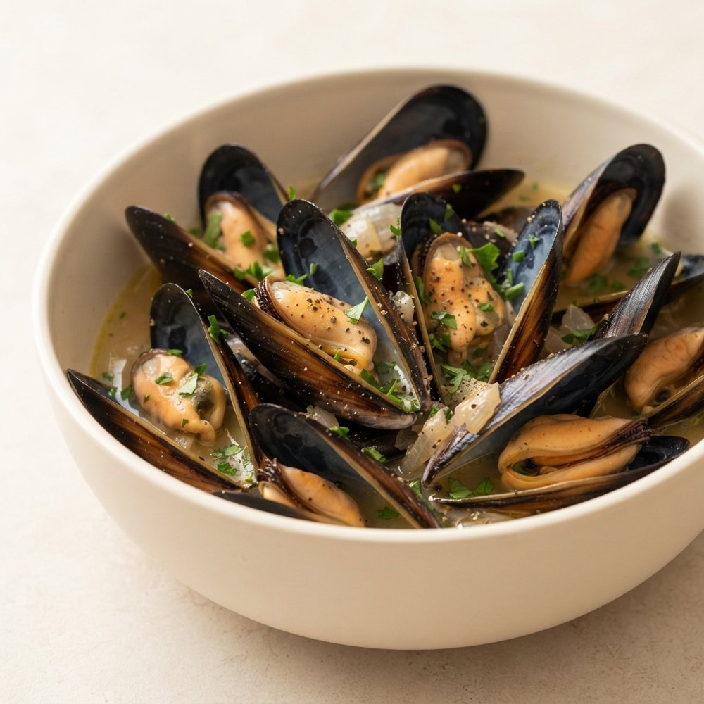 Steamed Mussels II