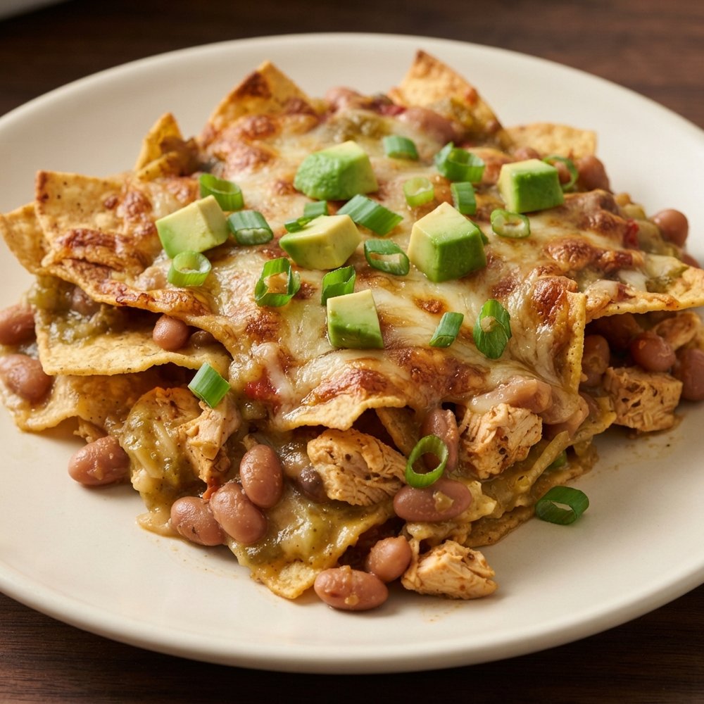 Enchilada Chicken Tortilla Chip Casserole