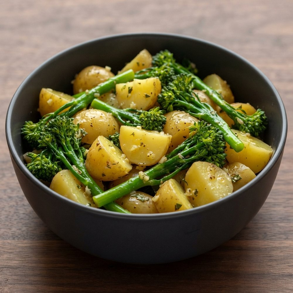 Pressure Cooker Broccolini & Yukon Gold Potato Salad
