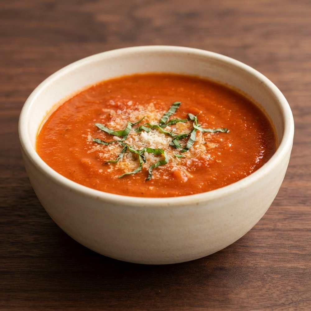 Paula’s Creamy Tomato Basil Soup