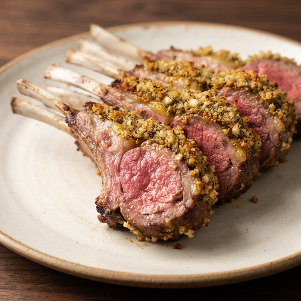 Herb-Crusted Rack of Lamb