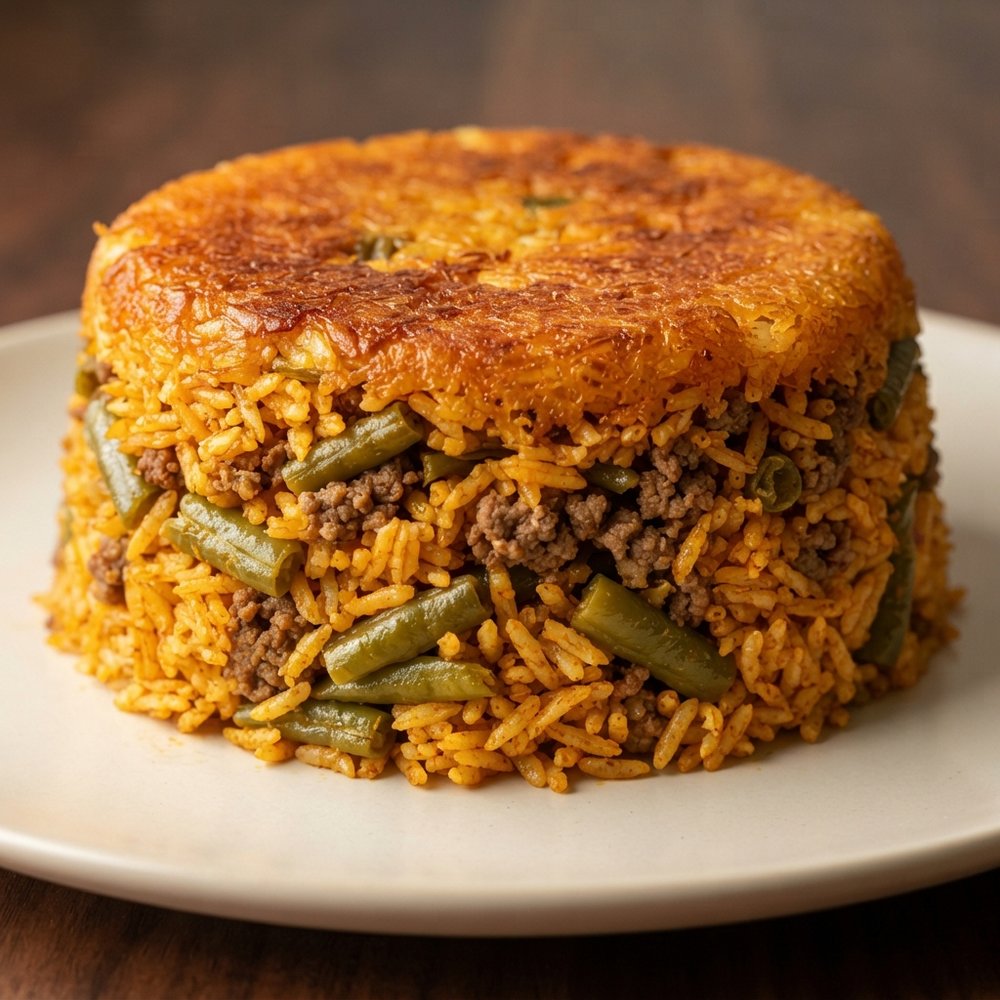 Lubia Polo (Persian Green Bean Rice)