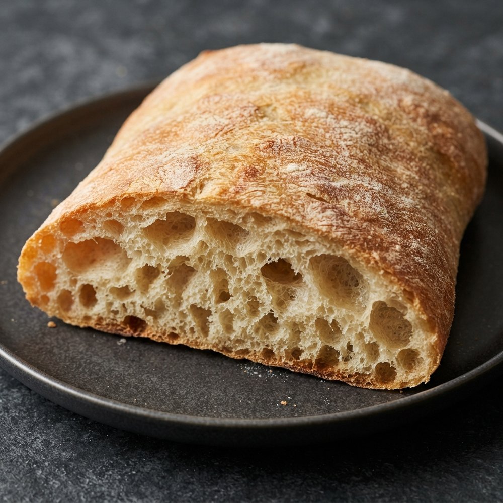 Rustic Italian Ciabatta Loaf