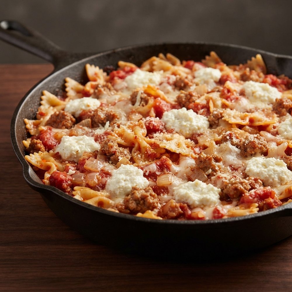 Hunt's Classic One-Pan Skillet Lasagna