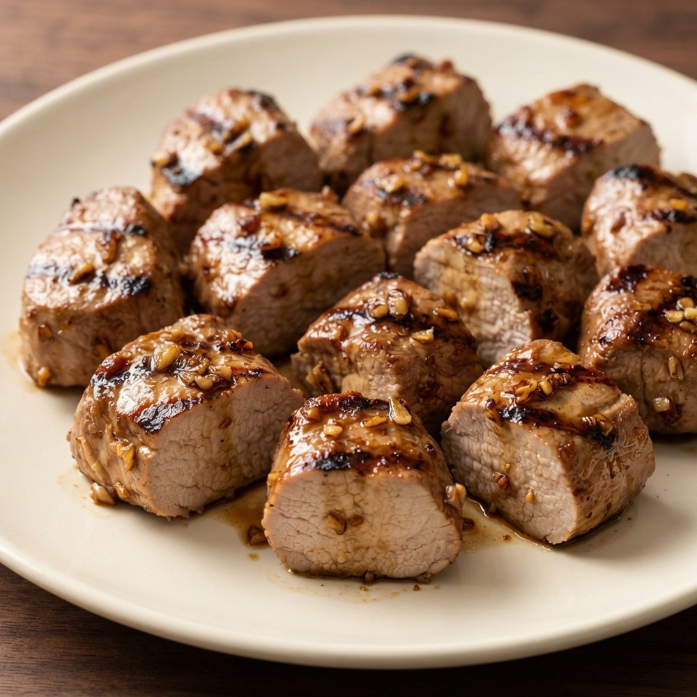 Sheila’s Marinated Grilled Pork Tenderloin Bites