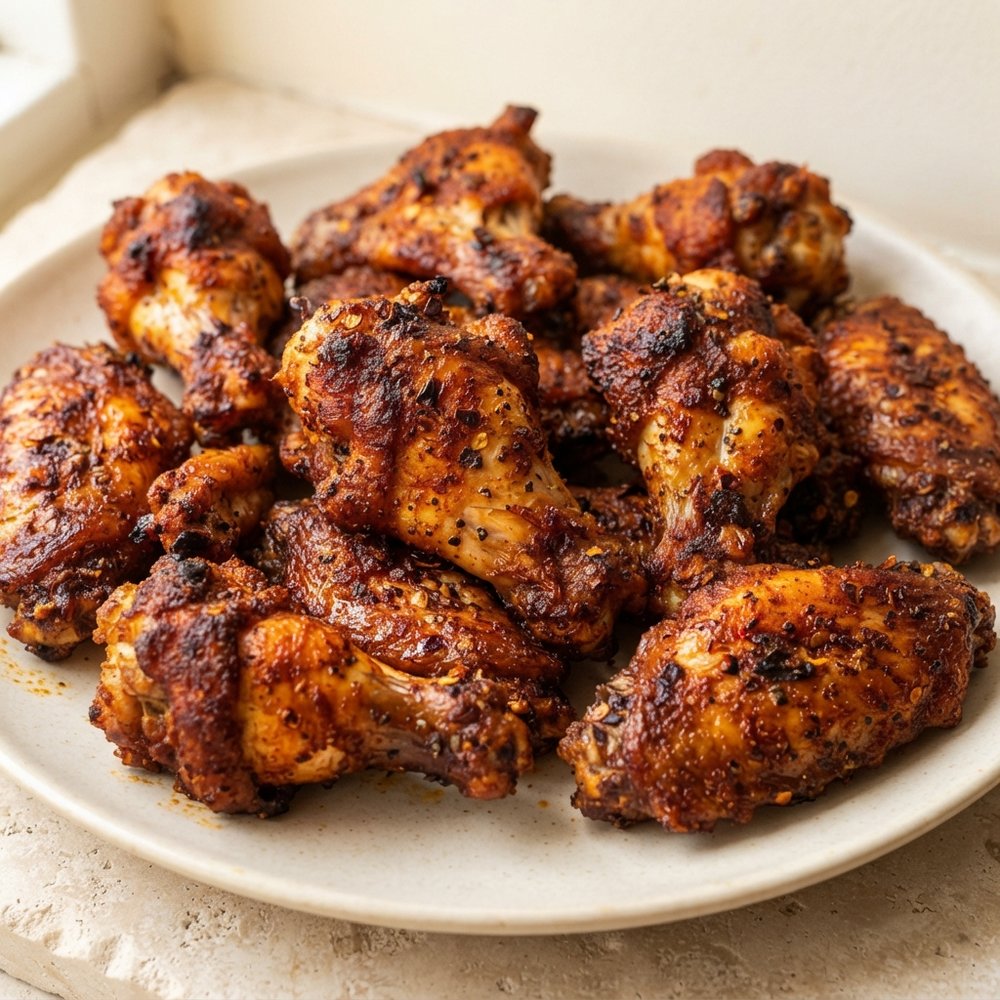 Spicy Air Fryer Wings