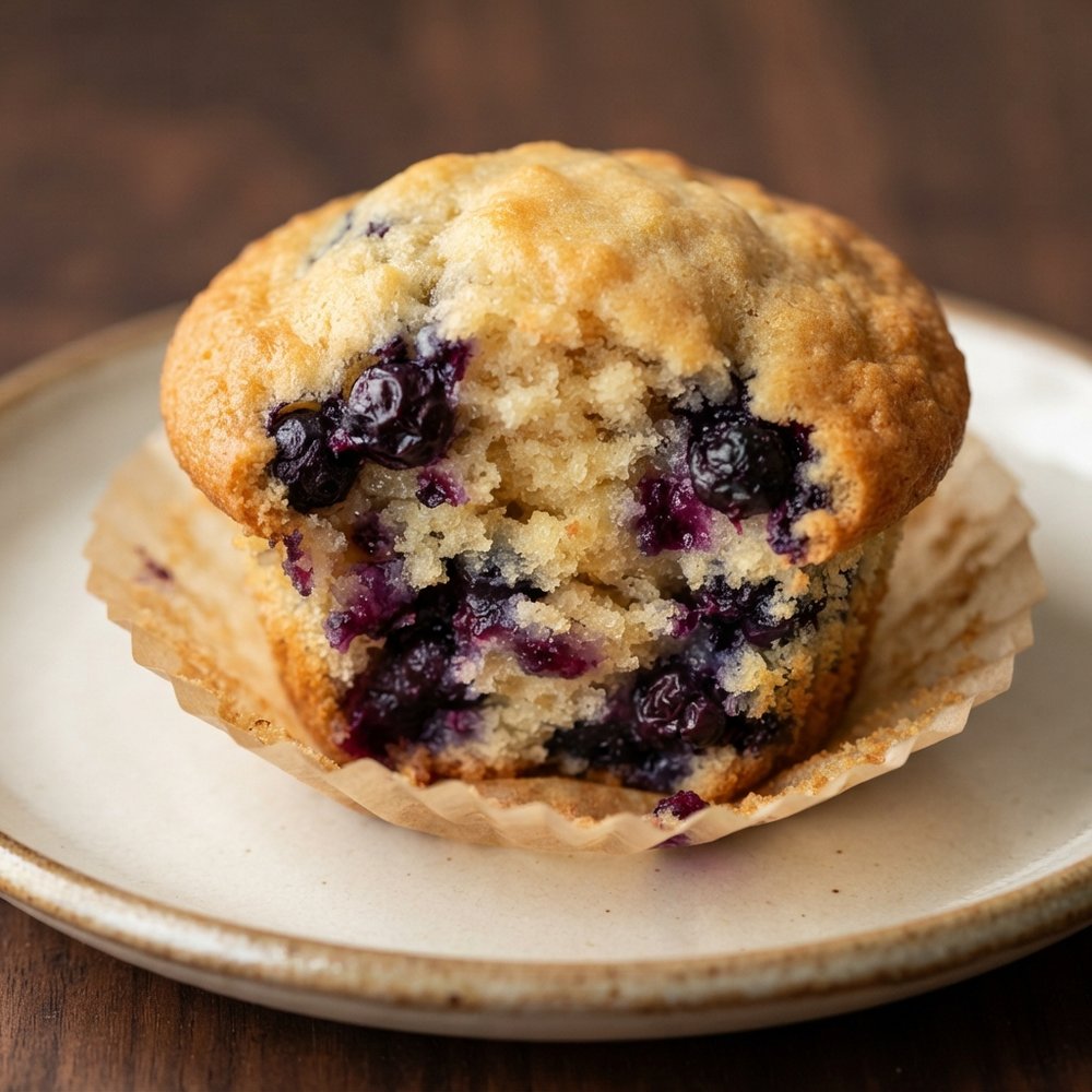 Heart-Healthy Blueberry Muffins