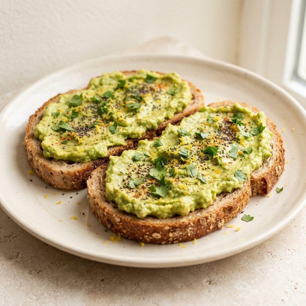 Avocado Toast with Meyer Lemon