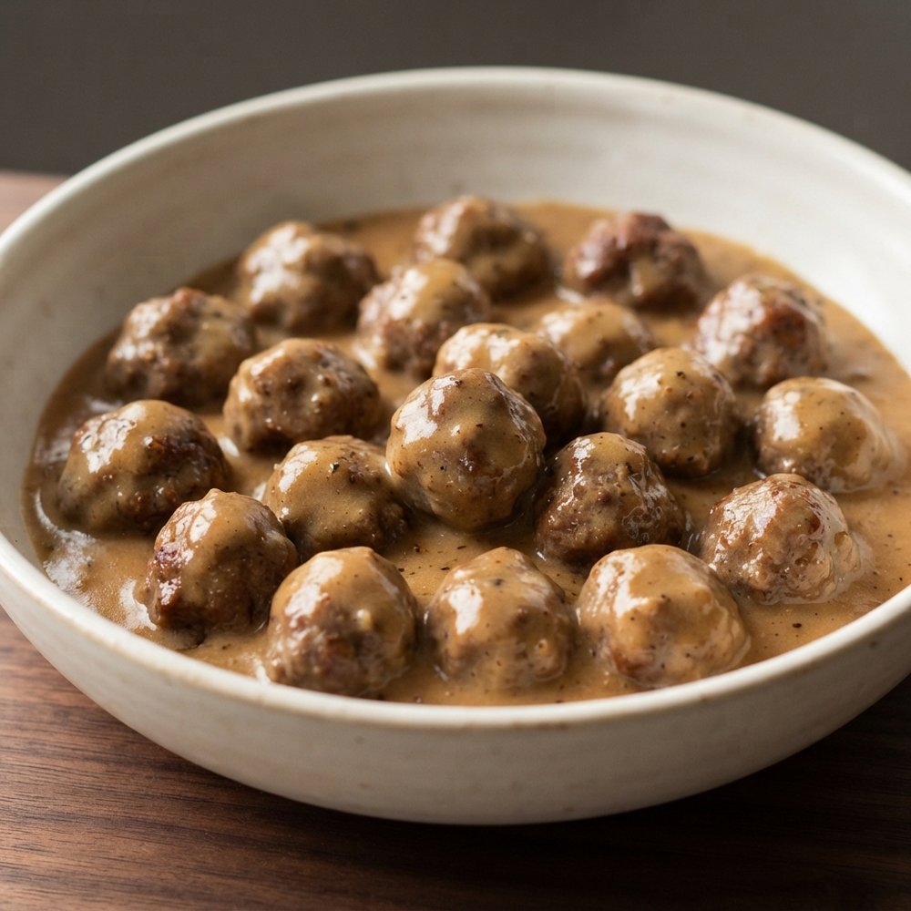 Crockpot Swedish Meatballs