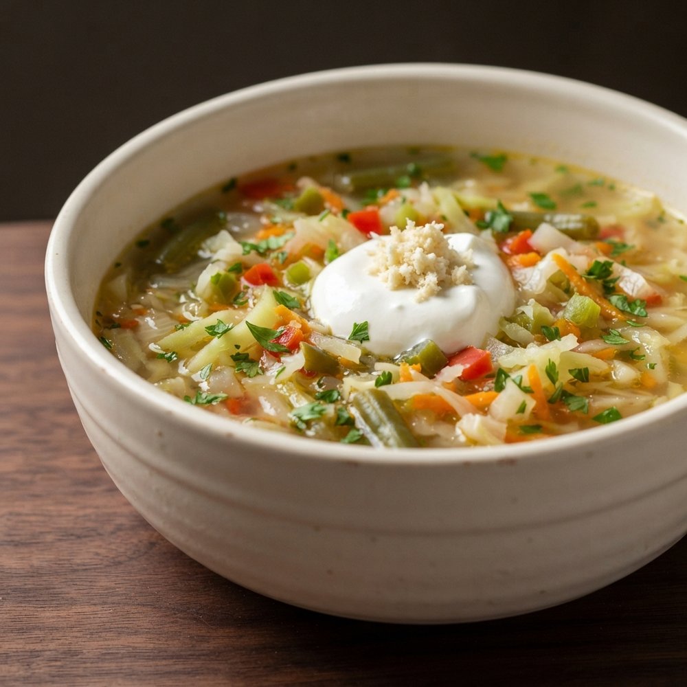 Bavarian Kohlrabi Soup