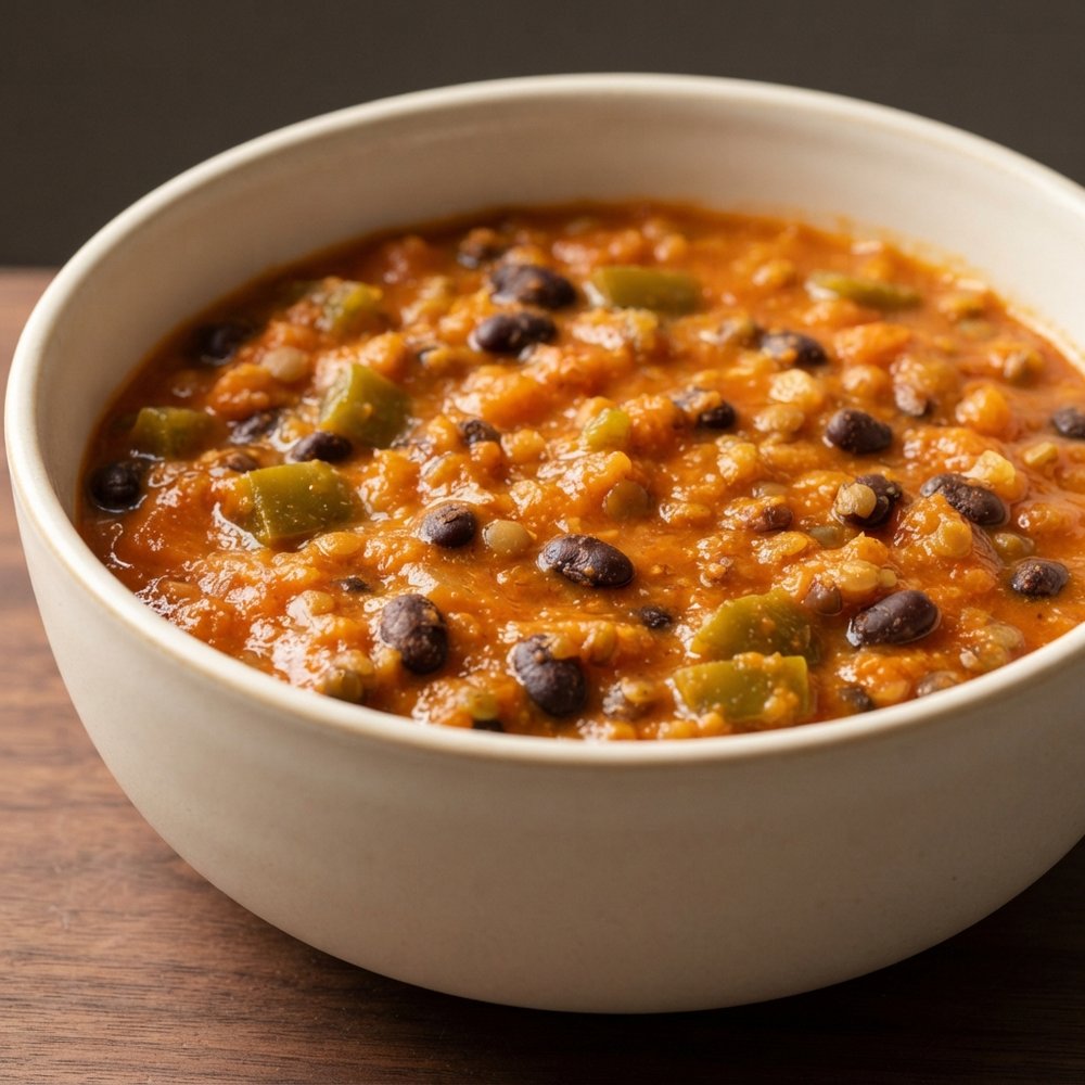 Pumpkin and Black Bean Vegetarian Chili