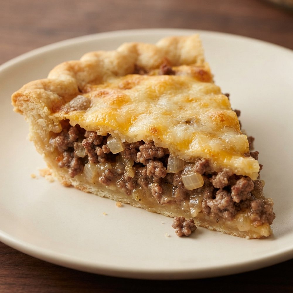 Effortless Cheeseburger Dinner Pie