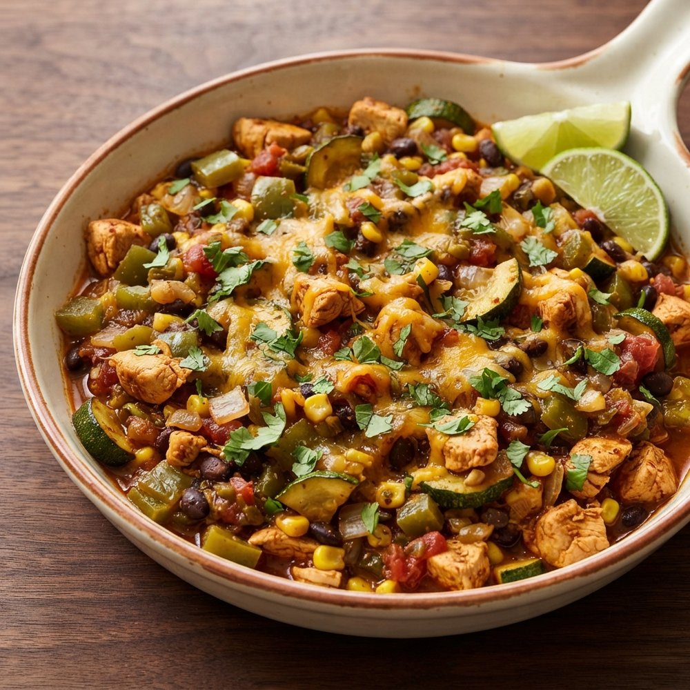 Tex-Mex Chicken and Zucchini