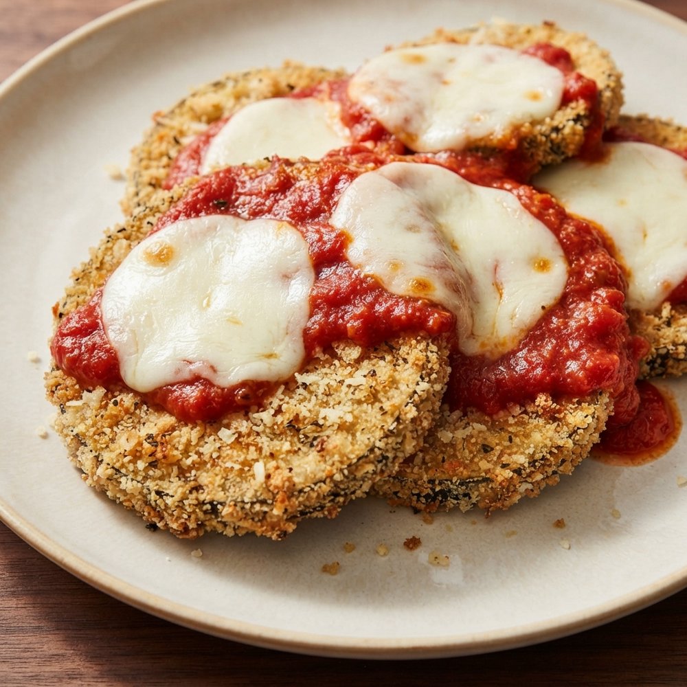 Air Fryer Eggplant Parmesan
