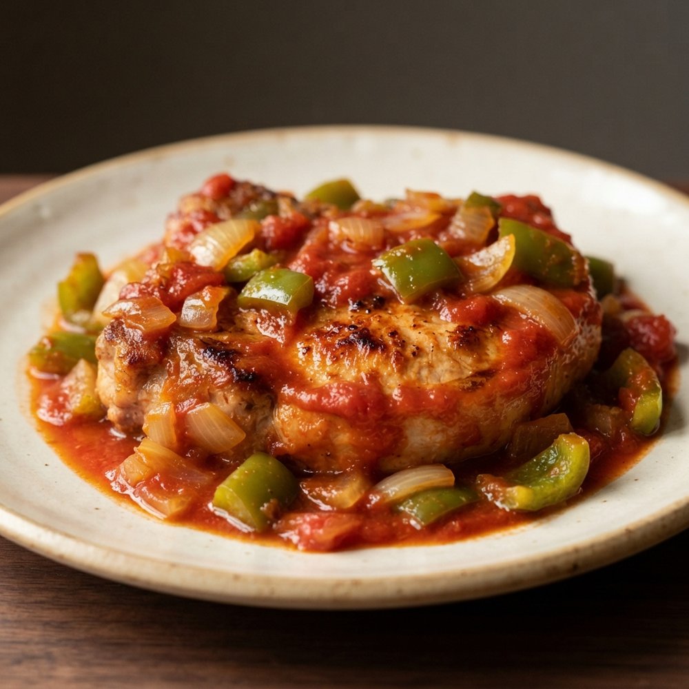 Tomato-Braised Pork Chops II