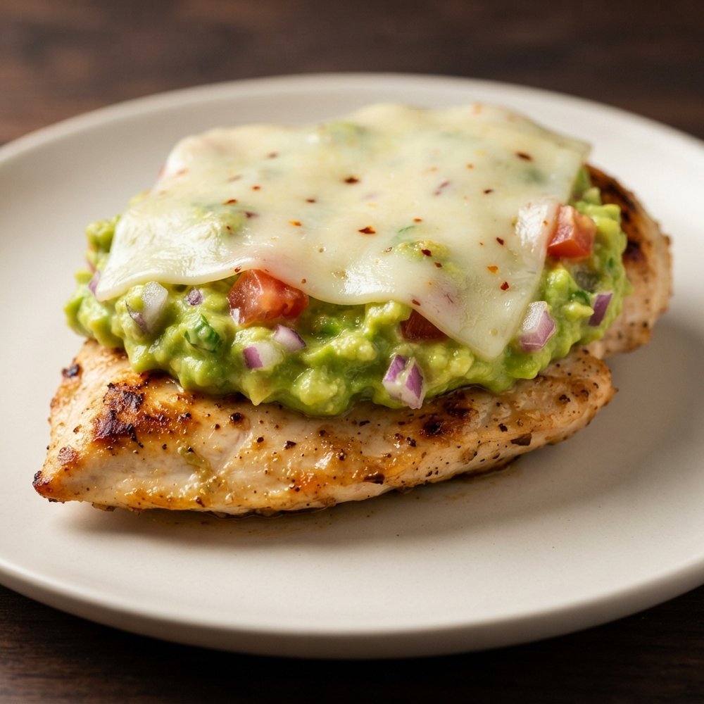 Guacamole Chicken Melt with Pepper Jack