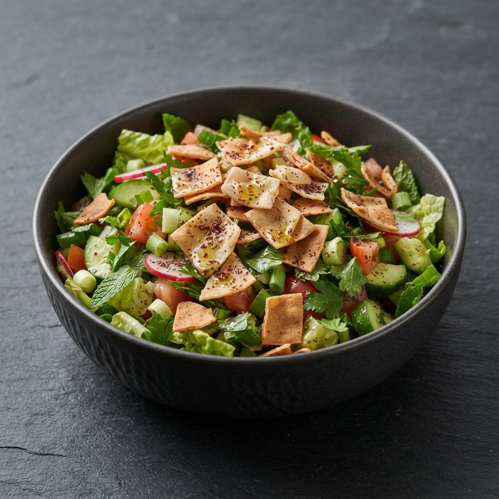 Lebanese Fattoush (Bread Salad)