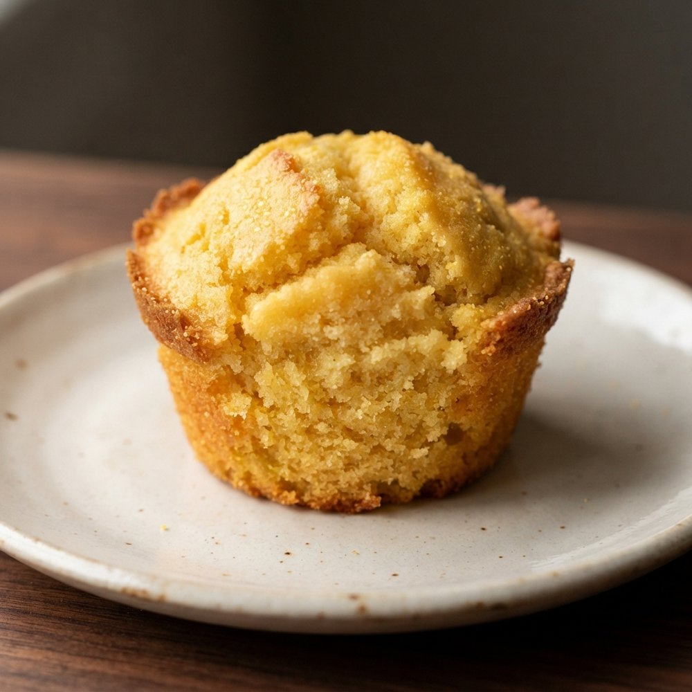 Simple Cornmeal Muffins