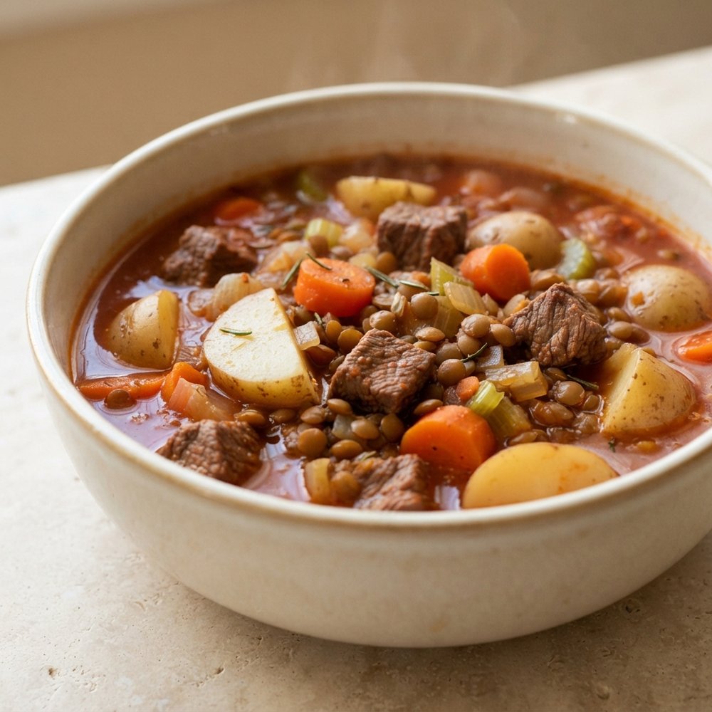 Beef and Lentil Stew