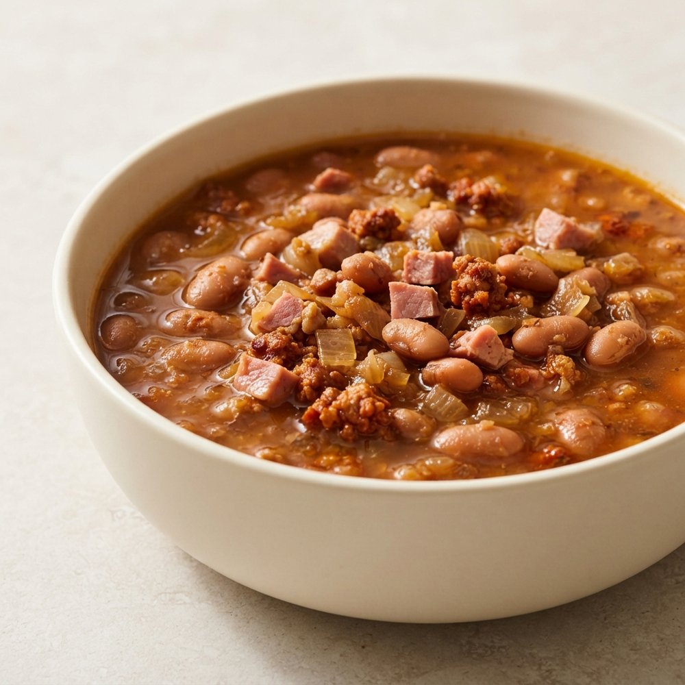 Simple Frijoles Charros