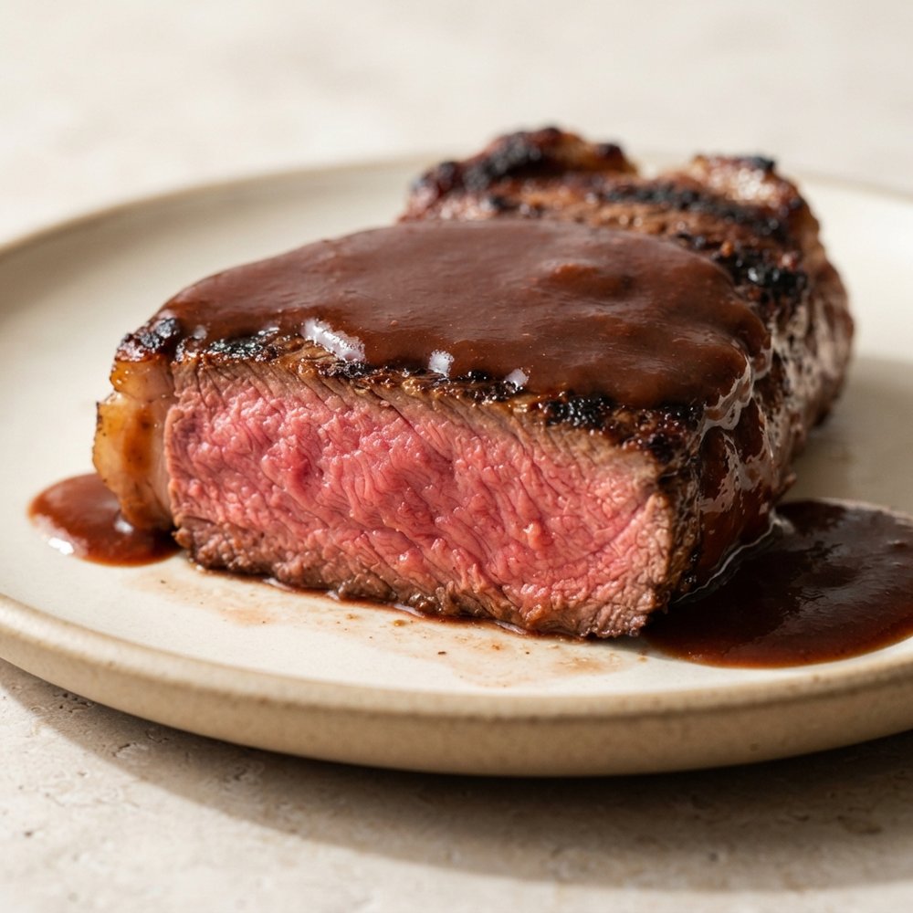 Manhattan Filet with Pan Sauce Bordelaise
