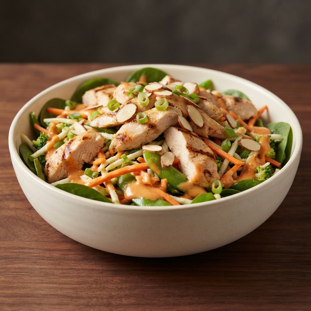 Grilled Bang Bang Chicken Salad