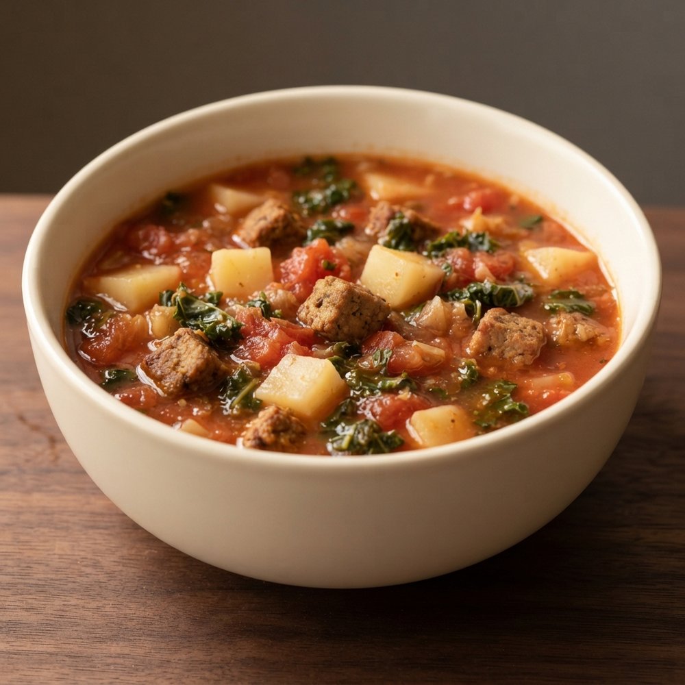 Plant-Based Portuguese Kale Soup