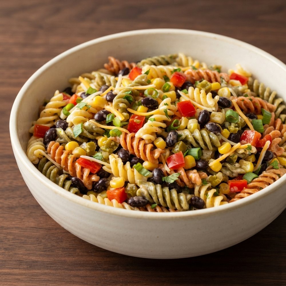 Southwest-Style Rotini Pasta Salad